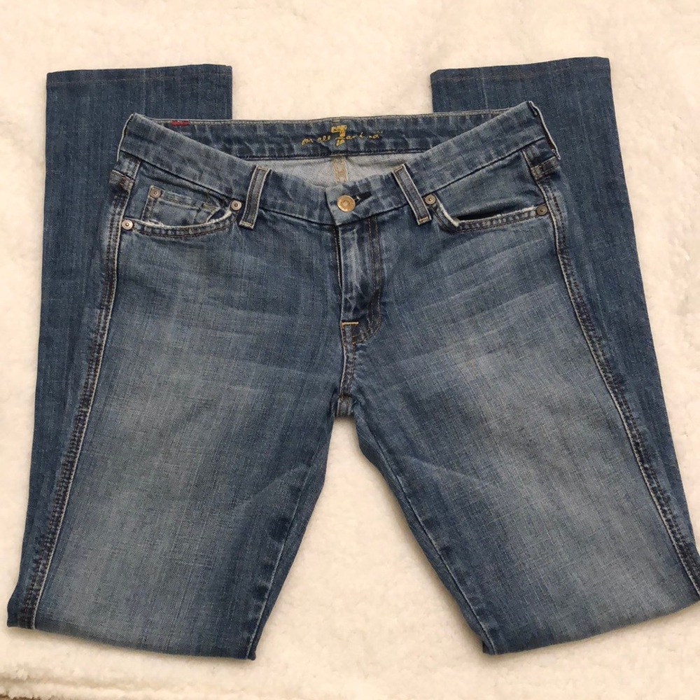 7 for All Mankind Kate straight leg A pocket jeans